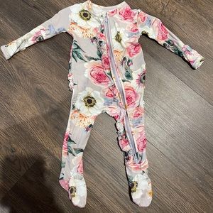 Posh Peanut French Grey Footie